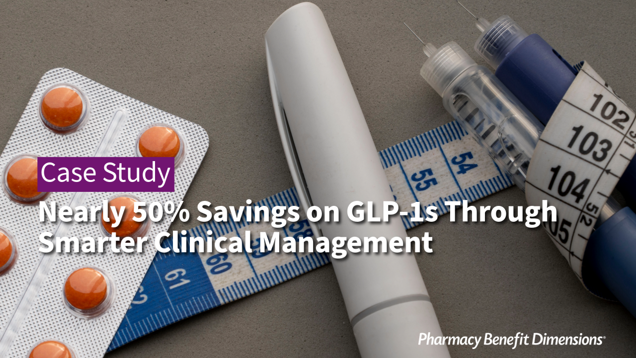 Nearly 50% Savings on GLP-1s Through Smarter Clinical Management
